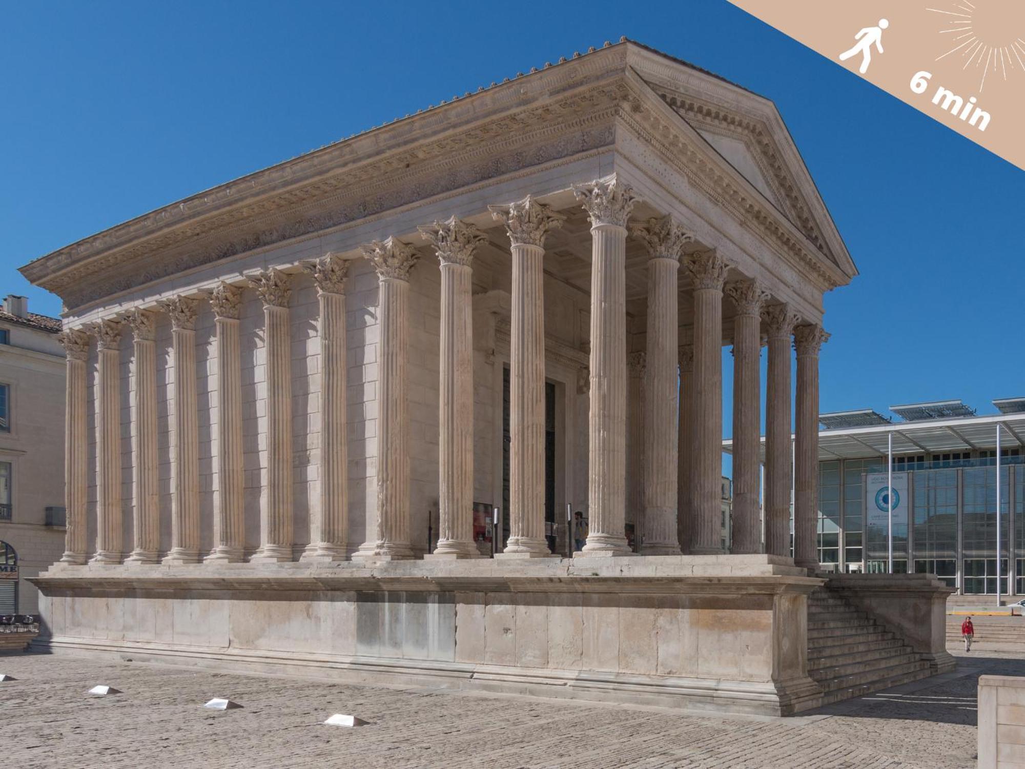 L'Atypique Coeur De Ville - Clim Et Parking Nîmes Exteriör bild